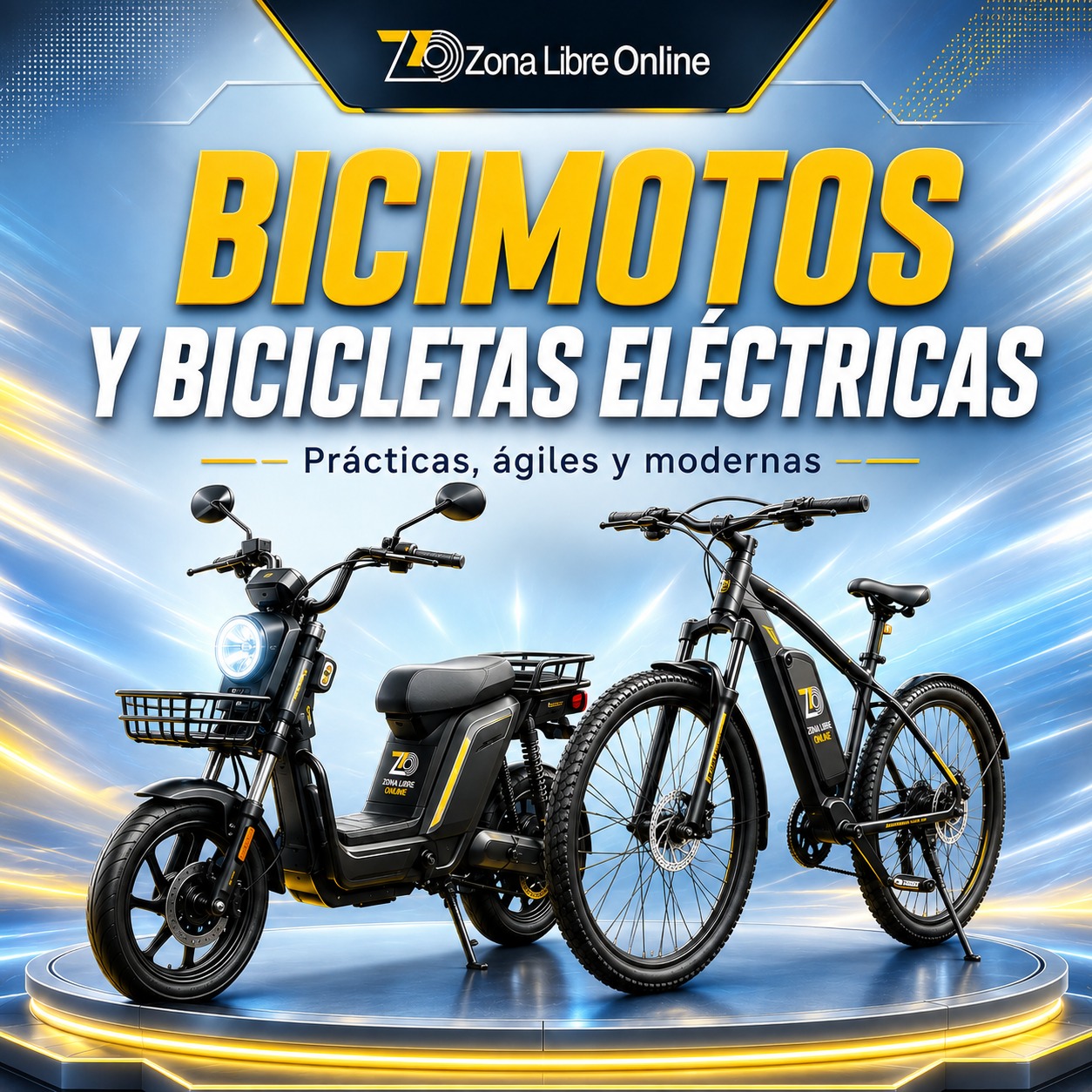 Bicicletas Electricas y Bicimotos- Movilidad sin limites